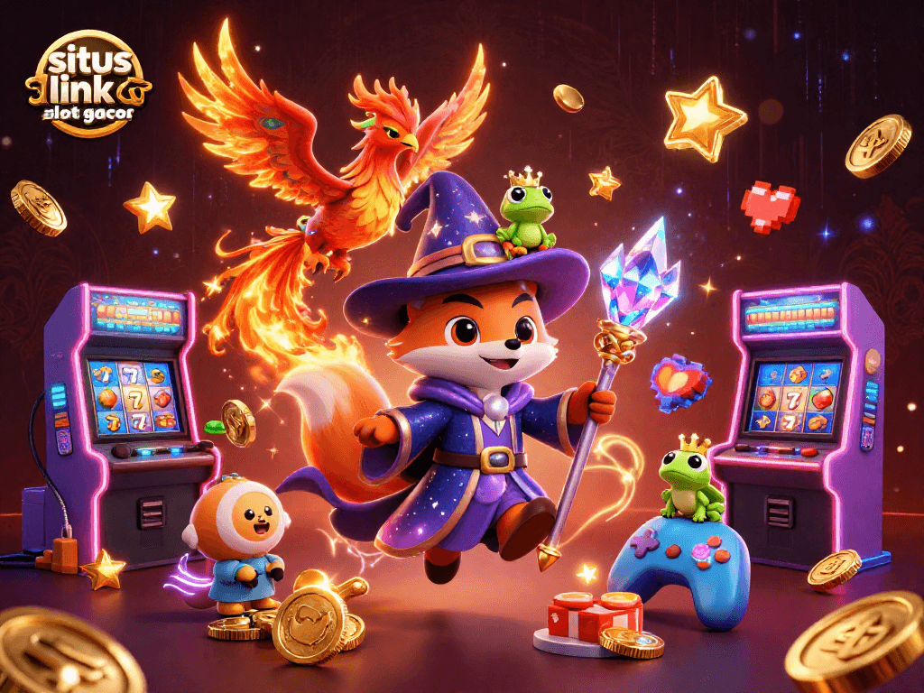 Raih kemenangan di situs link slot gacor dengan simbol keberuntungan dan permainan slot menarik.