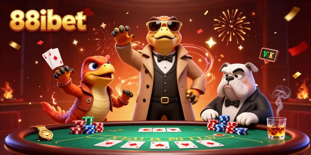 Raptors cartoonishly attempting to enter a VIP lounge at 88ibet casino, capturing the vibrant casino atmosphere.